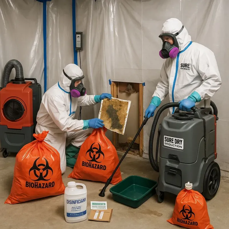 Contaminated Water Handling Protocols process in Olmsted Falls, OH