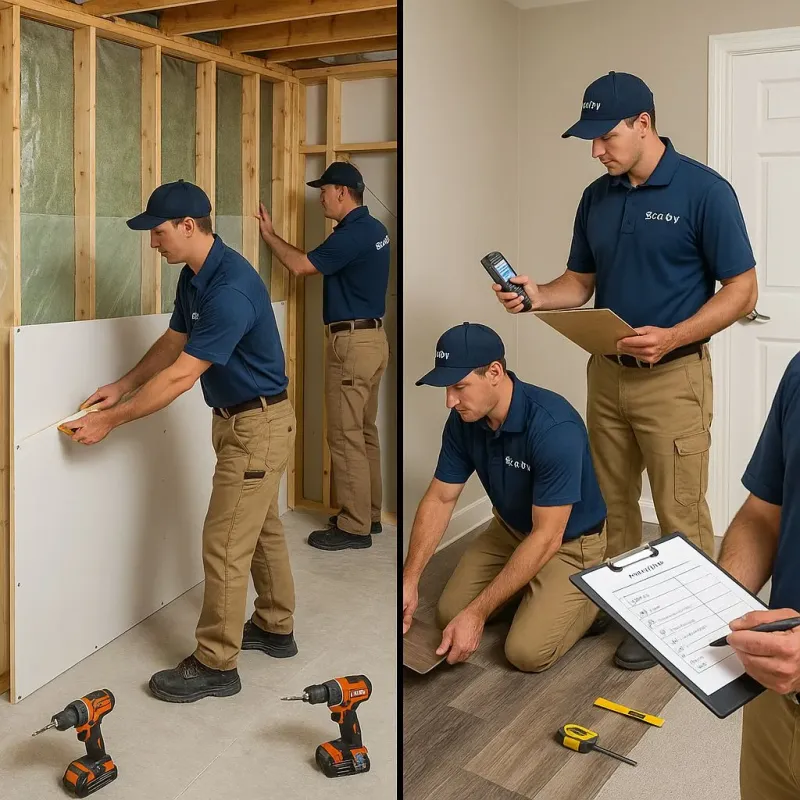 Repairs and Reconstruction process in Olmsted Falls, OH